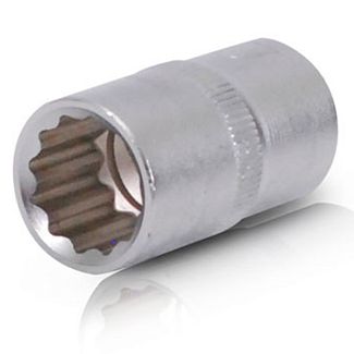 Головка торцевая 12-гранная 15 мм 1/2" 38 мм Intertool