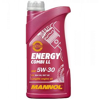 Масло моторне синтетичне 1л 5W-30 Energy Сombi LL Mannol