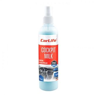 Поліроль-молочко для пластику "новий автомобіль" 250мл Cockpit Milk CARLIFE