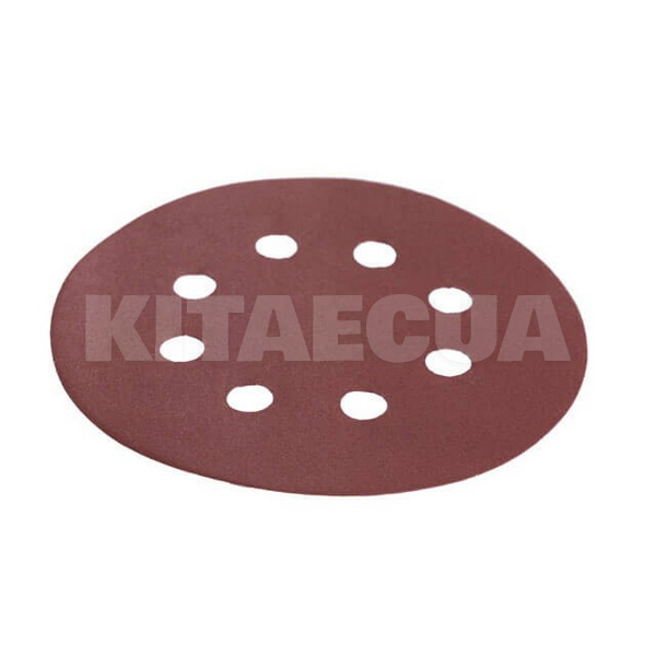 Диск шлифовальный 125 мм P600 8-отверствий (компл 5 шт.) Intertool (BT-0594-INTERTOOL) - 3