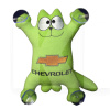 Іграшка для автомобіля салатова на присосках Кіт Саймон "Chevrolet" (14)