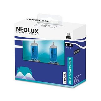 Галогенні лампи H4 100W 12V Blue Power комплект NEOLUX