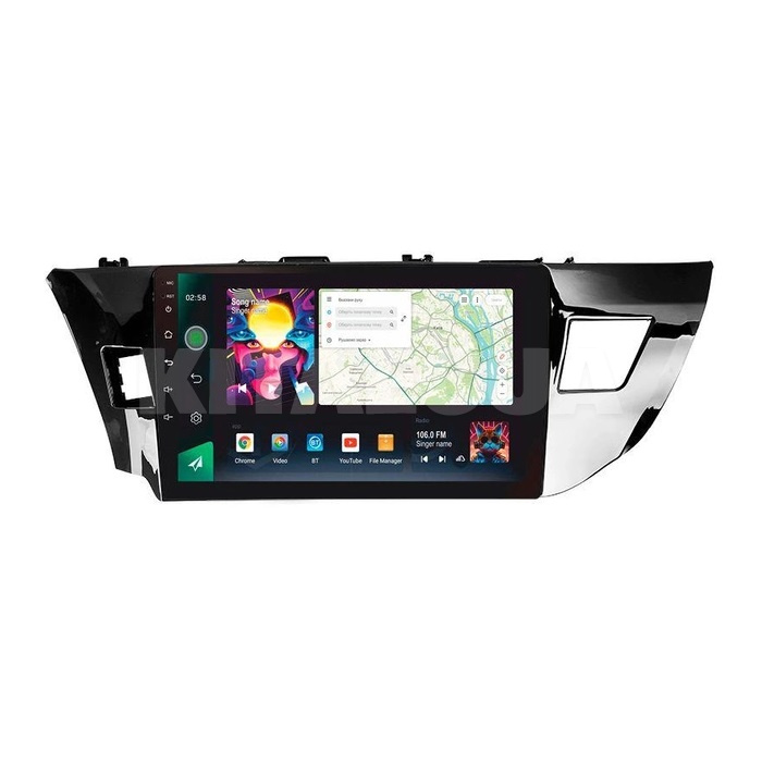 Штатна магнітола PRO 10464 4+64 Gb 10 Toyota Corolla 11 2012-2016 (A) SIGMA4car (40177) - 2