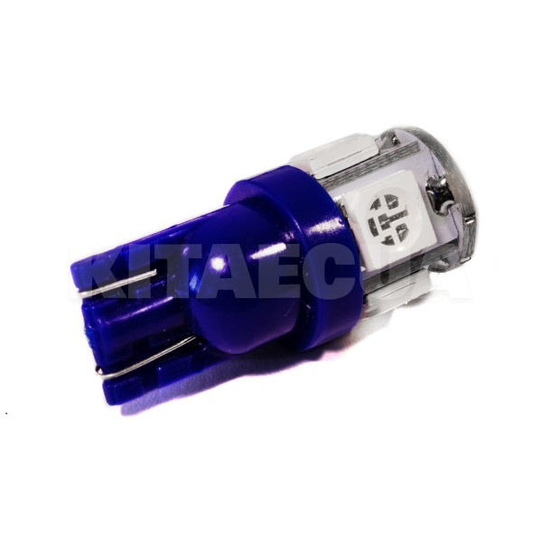 LED лампа для авто T10 W5W 12V синій AllLight (29020300) - 2
