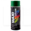 Краска-эмаль зеленая 400мл универсальная декоративная MAXI COLOR (MX6002)