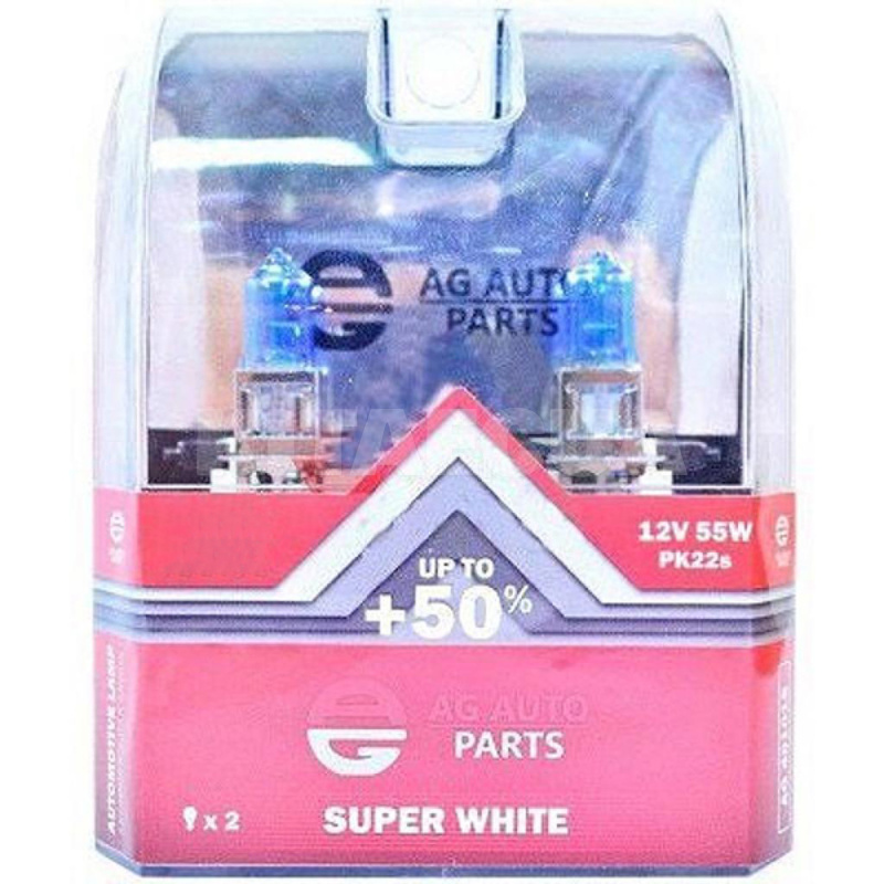 Галогенная лампа H1 55W 12V AG Auto Parts (AG 40101S)