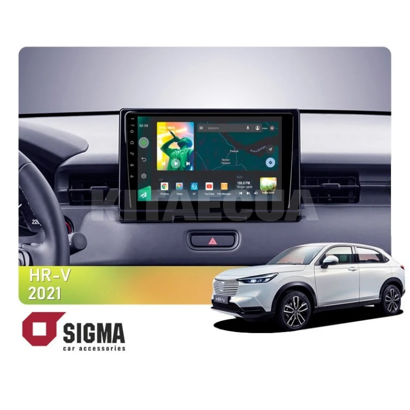 Штатная магнитола X9464 4+64 ГБ 9" Honda RV 2021 SIGMA4car (37952)