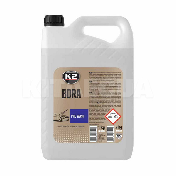 Автошампунь Bora Plus 5л концентрат для предварительной мойки K2 (M103)
