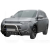 Кенгурятник WT004 Mitsubishi Outlander 2012-2021 нержавеющая сталь CAN (dd17847)