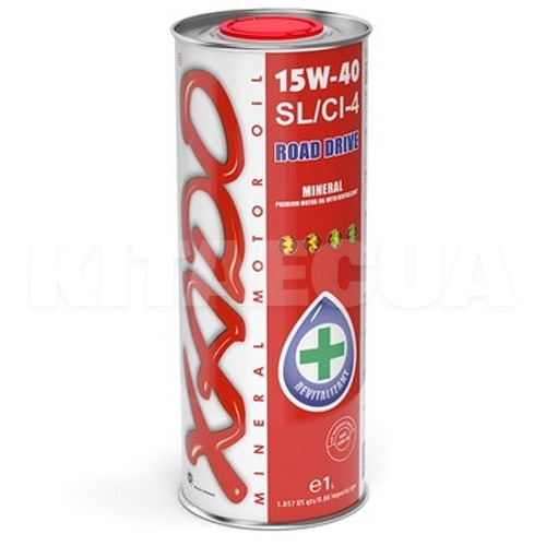 Олія моторна мінеральна 1л 15W-40 Atomic Oil SL/CI-4 XADO (XA 25113)