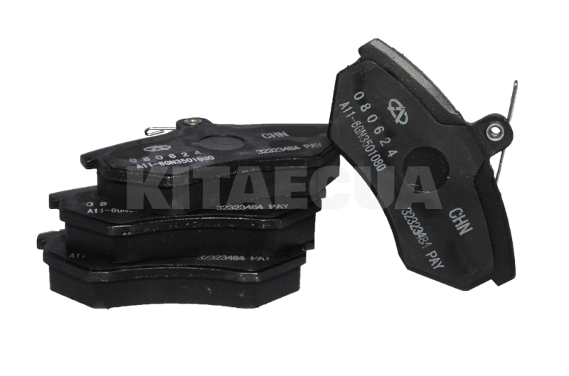 Колодки тормозные передние с ушком KONNER на TIGGO 2.0-2.4 (T11-3501080) - 2