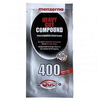 Полірувальна паста 20мл HEAVY CUT COMPOUND 400 у САШІ Menzerna