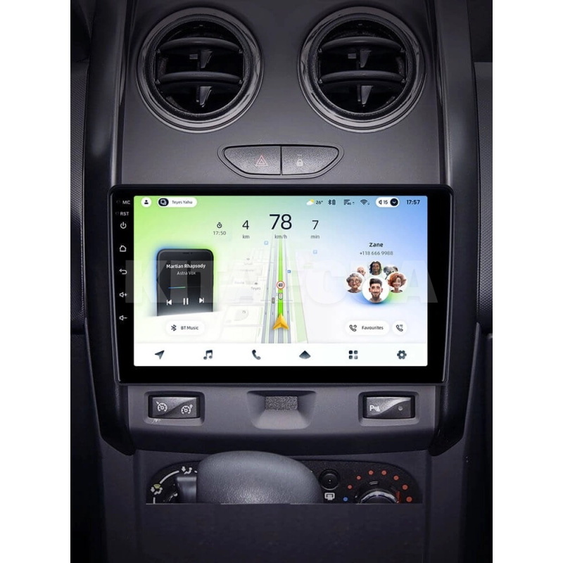 Штатна магнітола CC4L 4+64 Gb 9" Renault Duster (F1) 2015-2021 Teyes (72180) - 2