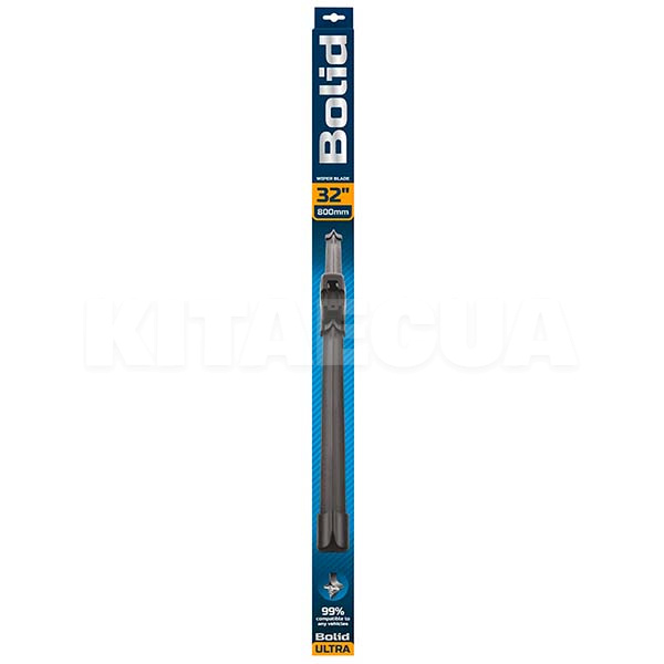 Щітка склоочисника (двірник) 800мм безкаркасна ULTRA BOLID (50800) - 2