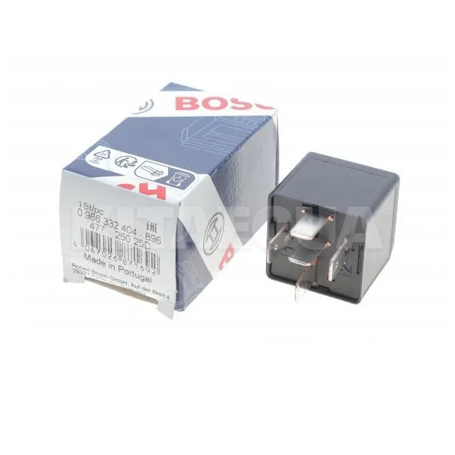 Реле 5-контактное 24B Bosch (0986332404) - 4