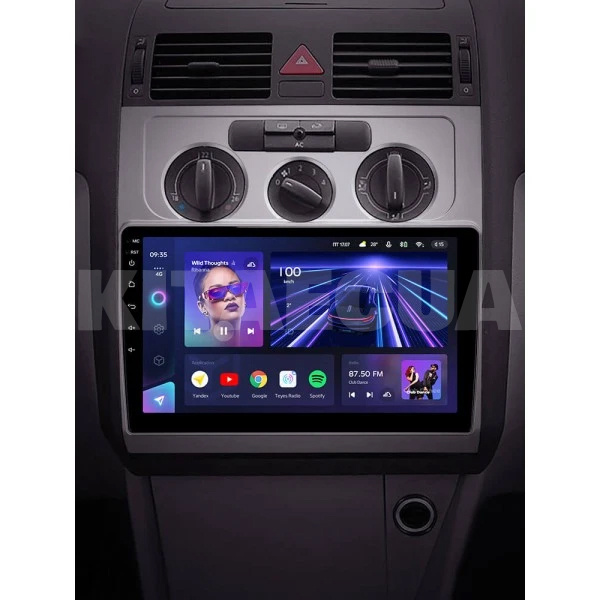 Штатна магнітола CC3 4+32 Gb 10" Volkswagen Touran 1 2003-2010 (F1) Teyes (47151) - 2