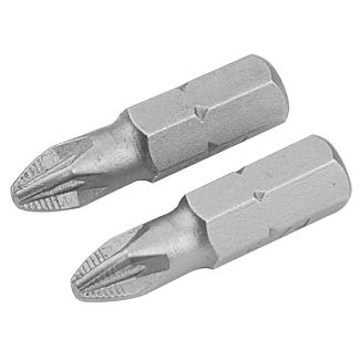 Биты S2A крестовые РН 1х25мм 2шт TOLSEN