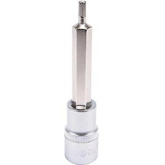 Головка торцевая с насадкой SPLINE 5 мм 1/2" 100 мм YATO