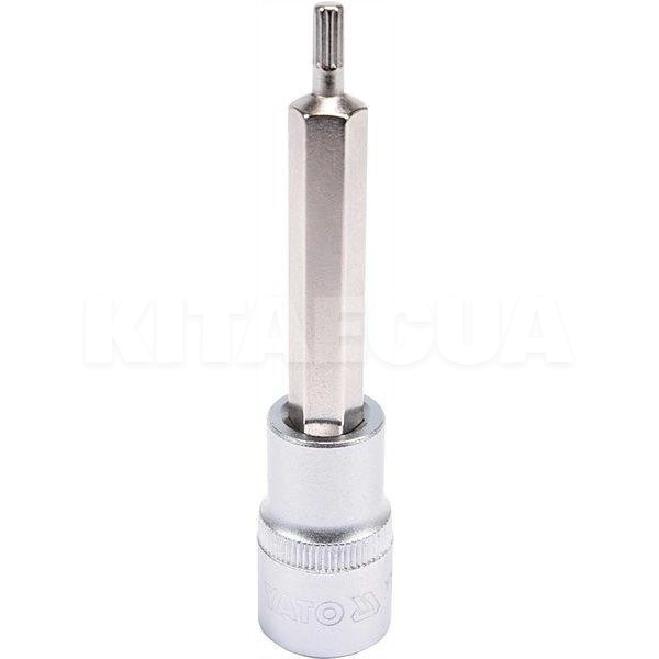 Головка торцевая с насадкой SPLINE 5 мм 1/2" 100 мм YATO (YT-04350)