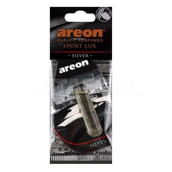 Ароматизатор "срібло" 5мл рідкий лист SPORT Lux Silver AREON (SL-Silver)