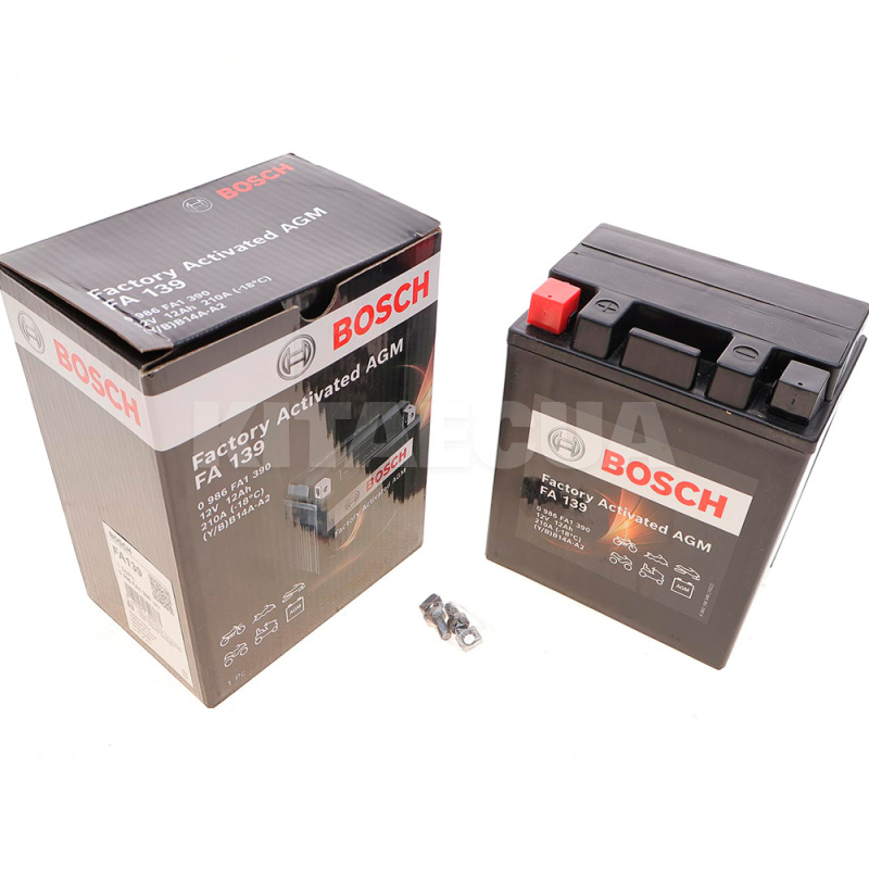 Мото аккумулятор FA 139 210Ач 1200А "+" справа BOSCH (0 986 FA1 390)