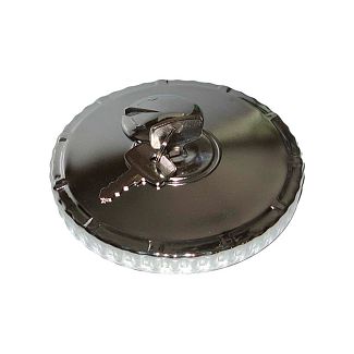 Крышка бензобака под ключ хром K-06001 KING COMPANY