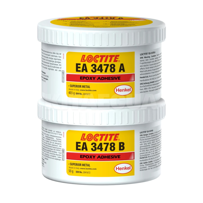 Клейовий набір епоксидний двокомпонентний LOCTITE-3478 453г Henkel (2041672)