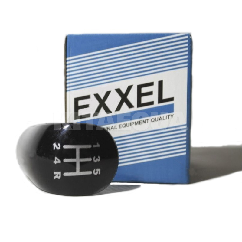 Ручка КПП чорна для Ford Connect 2006-2015р (накладка) EXXEL (B030.74423)