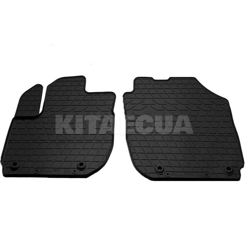 Резиновые коврики передние Honda HR-V (2013-2021) HND клипсы Stingray (1008142)