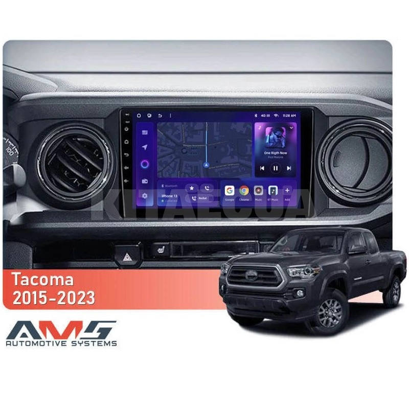 Штатна магнітола MOSS M3 4+32 ГБ 10" Toyota Tacoma N300 2015-2023 (F2) AMS (50923) - 2