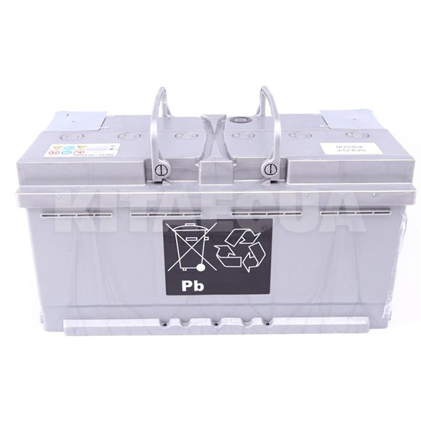 Автомобільний акумулятор 90Ач 850А "+" праворуч Solgy (406008) - 2