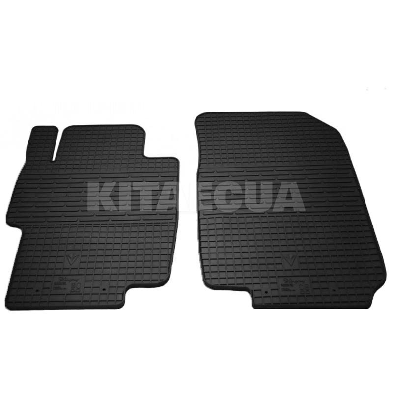 Резиновые коврики передние Honda Accord VII (2002-2008) HND клипсы Stingray (1008062)