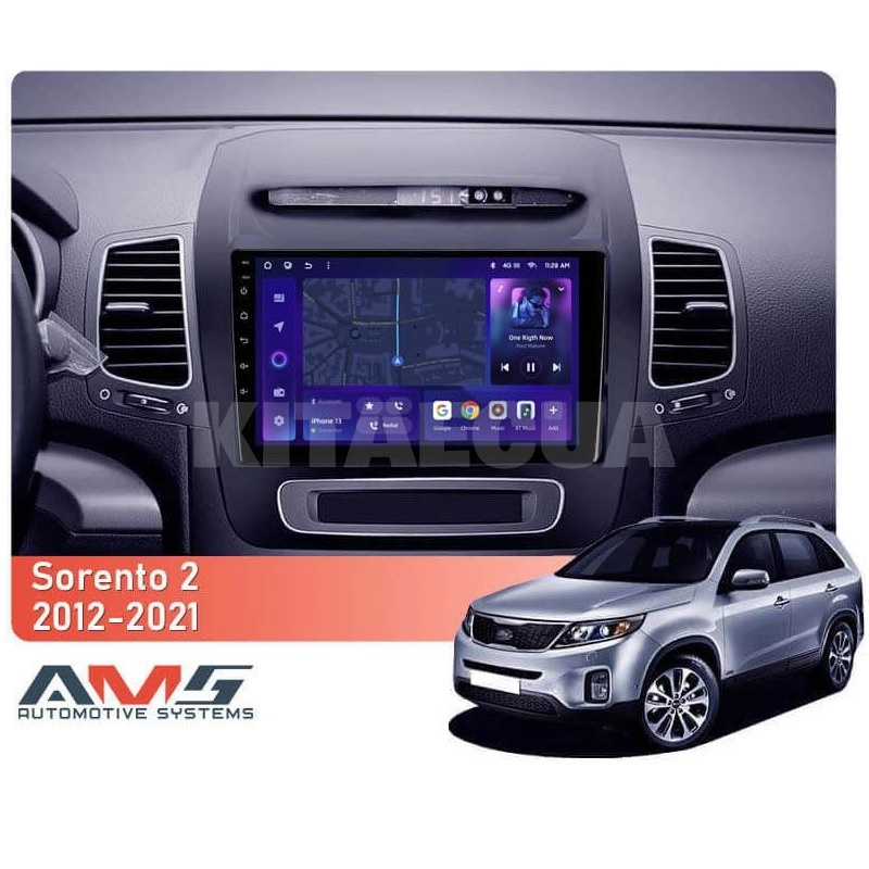 Штатна магнітола MOSS M3 4+32 ГБ 9" Kia Sorento 2 XM 2012-2021 (F3) AMS (50072) - 2