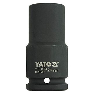 Головка торцевая ударная 6-гранная удлиненная 24 мм 3/4" 90 мм YATO