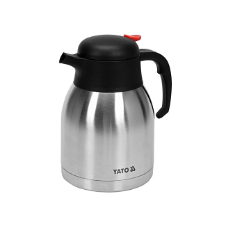 Термос-кофейник 1500 мл серебристый YATO