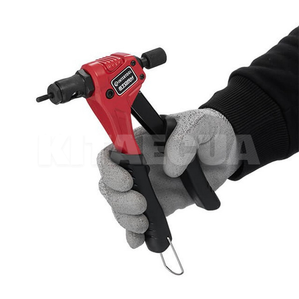 Заклёпочник одноручный M3-M4-M5-M6 Intertool (RT-0019) - 7