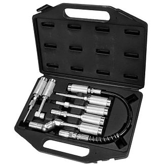 Наконечники для шприців для змащення 7 шт YATO