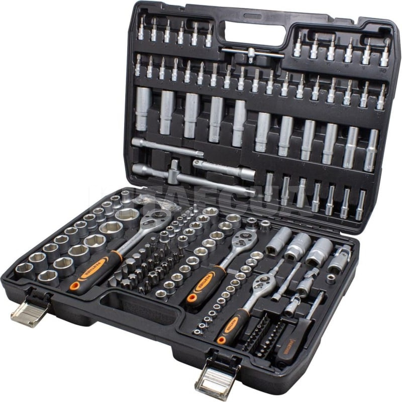 Набор инструментов 1/2" 1/4" 3/8" 172 предмета PARTNER (7733)