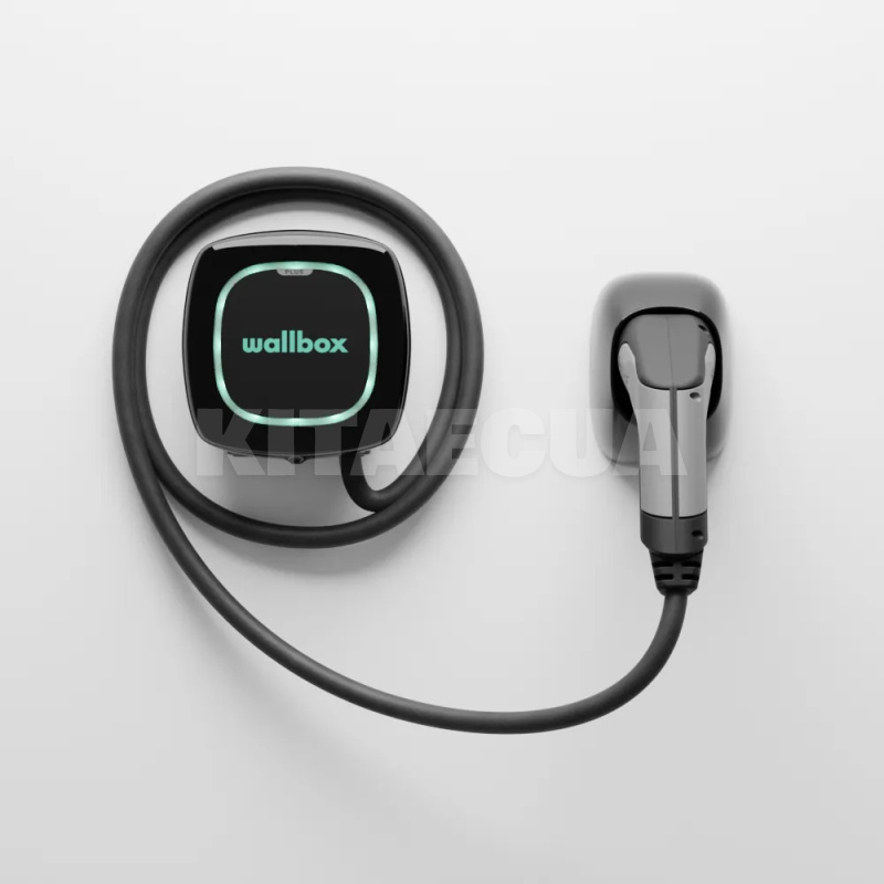 Заряджання Nissan Leaf 7.4 кВт 32A 1-фаза type 1 (американське авто) Pulsar Plus чорна Wallbox (PLP1-0-1-2-9-002) - 3