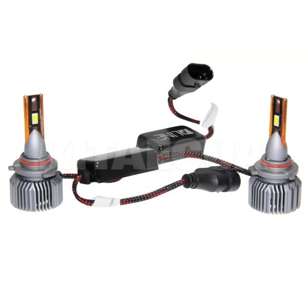 LED лампа для авто Ultra +200% HB3 (9005) 55W 12V 6000K (комплект) QLine (00-00020572) - 2