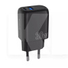 Зарядное устройство 30W Type-C+USB Silicone Power Plus чорное PROOVE (508760001)
