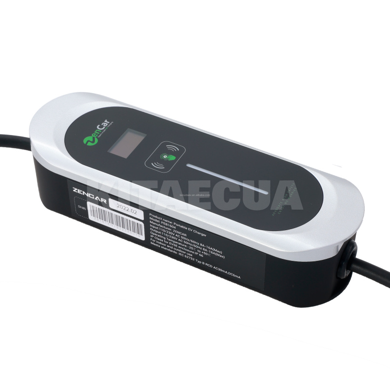 Зарядка для електромобіля GB/T AC 7.4 кВт 32А 1-фаза Model E ZENCAR (ME7GBT) - 3