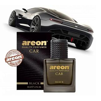 Ароматизатор "чёрный" 50мл CAR Perfume Glass Black AREON