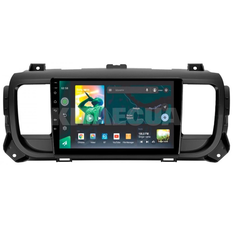 Штатна магнітола X9232 2+32 Gb 9" Citroen SpaceTourer 1 2016-2021 SIGMA4car (37641) - 2