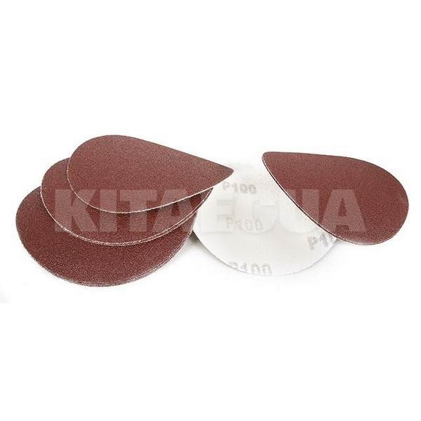 Диск шліфувальний 125 мм P100 (компл 10 шт.) Intertool (BT-0510-INTERTOOL)