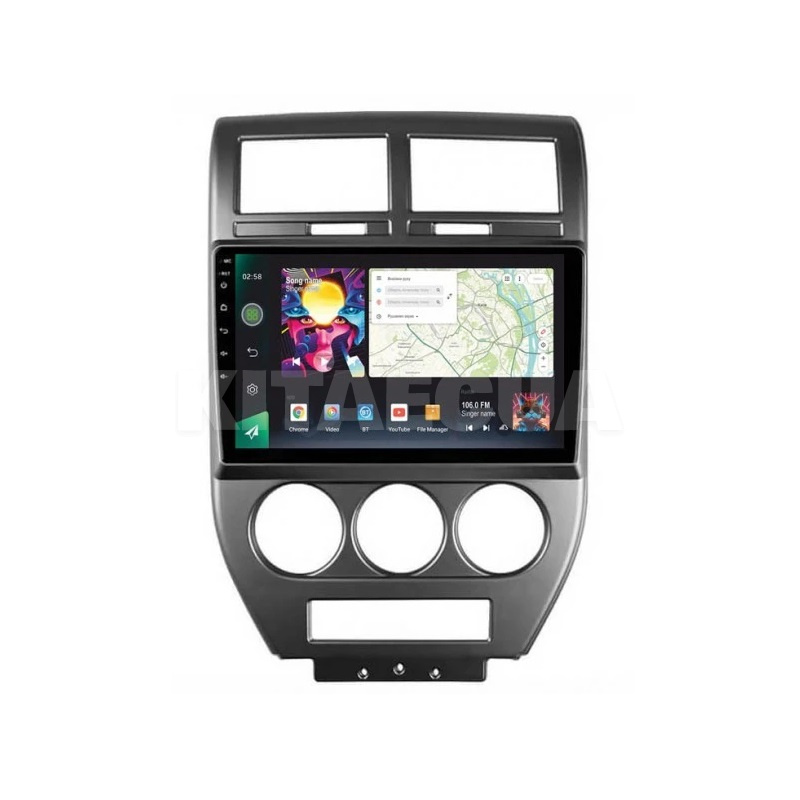 Штатна магнітола PRO 10464 4+64 Gb 10 Jeep Compass 1 MK 2006-2010 SIGMA4car (40097) - 2