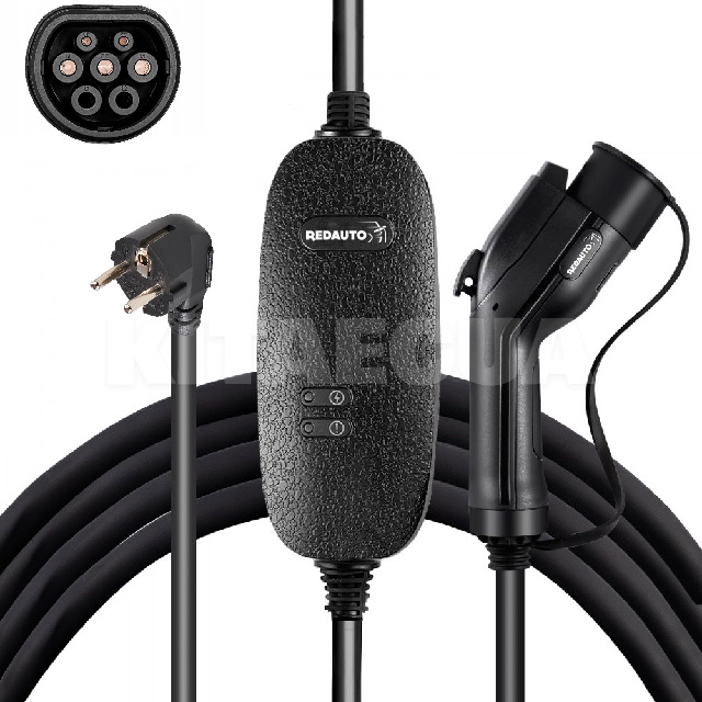 Зарядка для электромобиля 3.7 кВт 16А 1-фаза GB/T AC (китайское авто) Midway Basic REDAUTO (RD-3GBT-M)