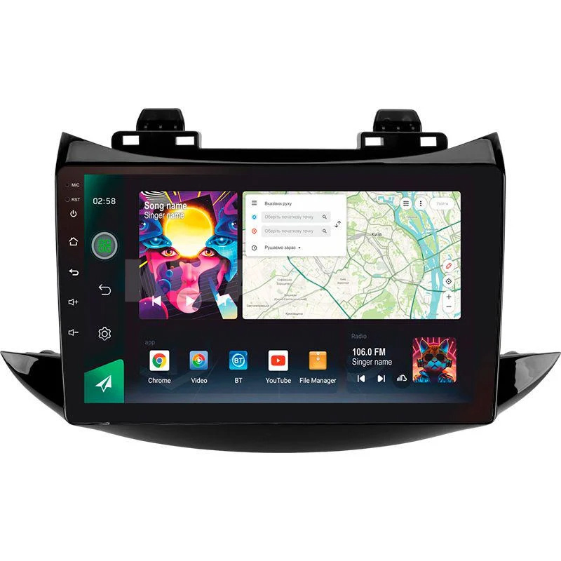 Штатная магнитола PRO 9464 4+64 Gb 9" Chevrolet Tracker 3 2013-2017 SIGMA4car (39556)
