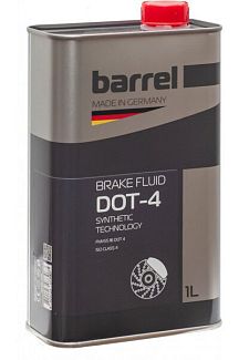 Тормозная жидкость 1л DOT4 BARREL