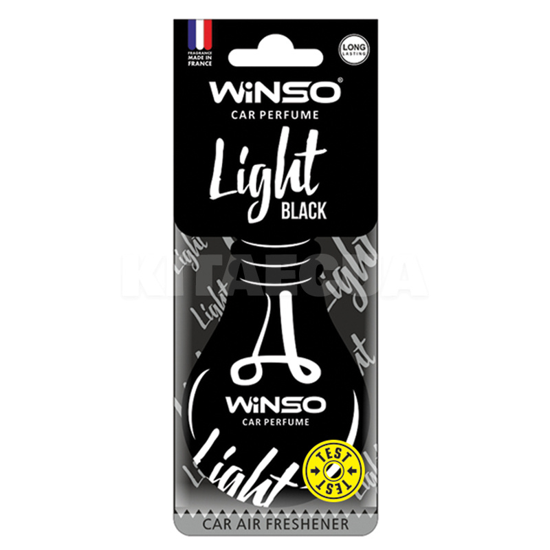 Ароматизатор "черный" Light card Black Winso (532990)